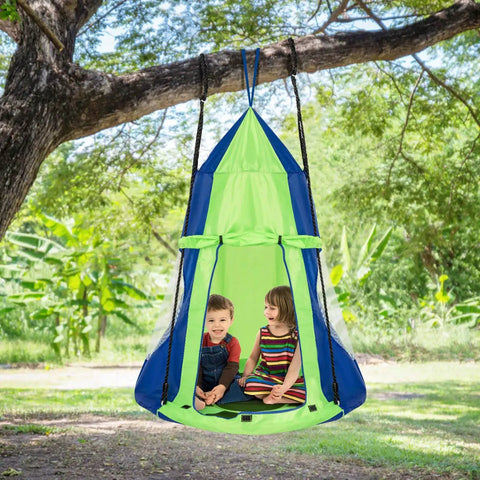 Two In One Kids Detachable Hanging Chair Swing Tent ✓
