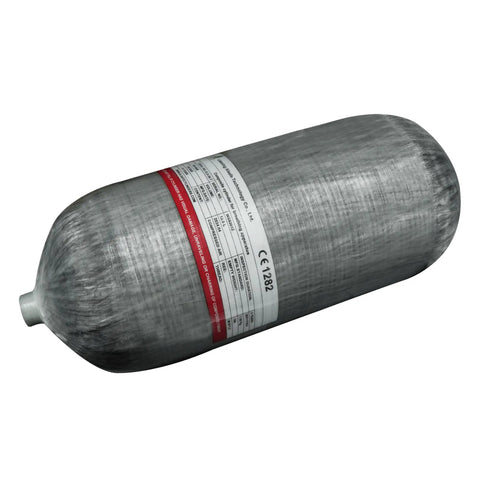 12L 4500 PSI High Pressure Carbon Fiber Tank For PCP Paintball Air Systems And Scuba Diving M18 Thread Lightweight Durable Tank
