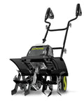 Corded Electric Garden Tiller And Cultivator With 15 Amp Motor 6 Steel Tines And 15.7 Inches Tilling Width for soil prep