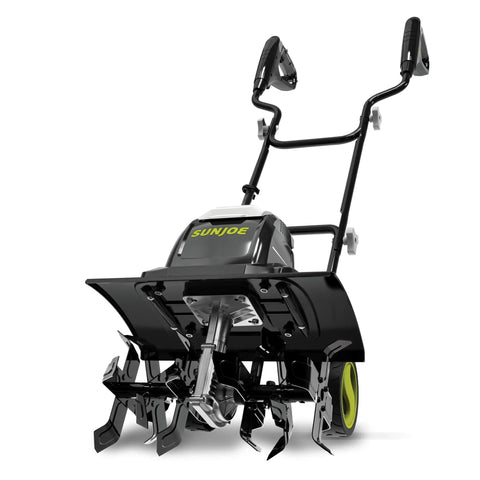 Corded Electric Garden Tiller And Cultivator With 15 Amp Motor 6 Steel Tines And 15.7 Inches Tilling Width for soil prep