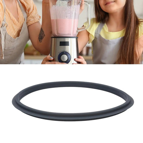 Seal Gasket Replacement Silicone O Ring For Kitchen Appliances shown with blender use, durable food-grade silicone sealing ring