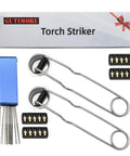 Spark Lighter For Torch 2 Pack With 20 Extra Flint Replacements Ideal For Welding, Brazing And Soldering Durable Flint Striker Lighter Built For Pro Use