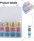 Get Slick Solder Seal Wire Connectors With This 800 PCS Heat Shrink Kit Featuring Waterproof Seals For Fast Easy Crimping And Professional Grade Electrical Splicing That Saves Time On Any Auto Or Home Wiring Hack, plastic organizer box