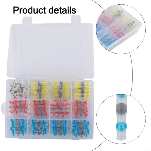 Get Slick Solder Seal Wire Connectors With This 800 PCS Heat Shrink Kit Featuring Waterproof Seals For Fast Easy Crimping And Professional Grade Electrical Splicing That Saves Time On Any Auto Or Home Wiring Hack, plastic organizer box