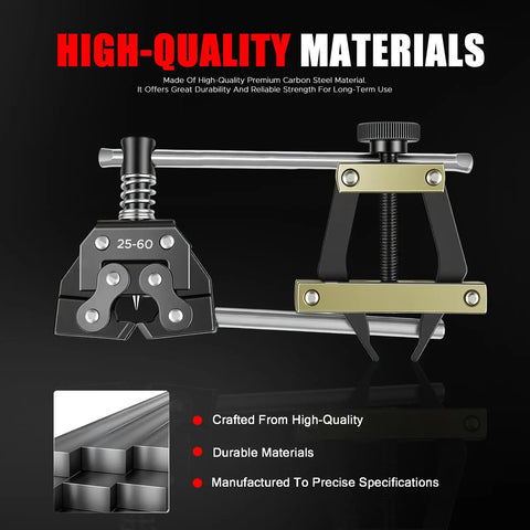 Beefy All In One Chain Breaker Tool Kit For Bikes And Motorcycles Includes Holder Puller And Cutter Carbon Steel Construction