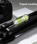 Mini Bubble Spirit Levels, 3 Pcs 30 X 9Mm Layout Tools on a tripod, showcasing compact design and clear bubble.