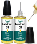 Door Hinge Lubricant And Pivot Oil To Stop Squeaks, Lock, Knife, Scissors And Watch Parts, Synthetic Pocket Knife Lube With Needle Oiler, 1 Oz Pack Of 2