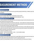Measurement method guide for installing Four Pcs Car Wheel Center Caps 60mm Outer Diameter 56mm Inner Diameter Universal Fit.