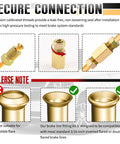 12-Piece 3/16 Inch Brake Line Fittings Kit With 4 Connectors And 8 Pipe Nuts For Double And Inverted Flare Brake Lines, DIY Car And Truck Brake Repair, Brass Construction For Durable, Leak-Free Fixes. secure brass brake line fittings for 3/16-inch double flare lines, shown with flare compatibility guide