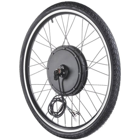 Turn Your Regular Bike Into a Street Ready E Bike With This 48V 1000W Front Hub Conversion Kit Dual Mode Controller 26 Inch Wheel