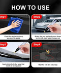 Instructions for using Scratch Fix Pen For Cars That Actually Works Weatherproof Touch Up Pen on vehicle surface