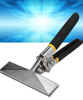 Hand Seamer Pliers 150mm Multifunctional Metal Bending Tool with black grips and chrome finish, ideal for sheet metal work