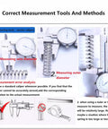 Correct measurement methods for Compression Spring Wire Two Millimeter Diameter Outer Diameter Twenty Eight Millimeter Free Length One Hundred Fifty Millimeter Stainless Steel 304 Rust Resistant Beefy Heavy Duty Extension Spring For Home Appliance Repair One Piece using calipers.