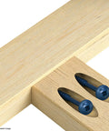 Pocket Hole Screws Assortment Kit 880 Pieces Size 8 Coarse Thread Zinc and Blue Coated in wood joinery example