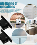 Bulk 20 Pack RV Drawer Latches And Catches With Mounting Screws, 10 Lbs Pull Force RV Cabinet Door Latches for various applications