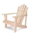Westport Wooden Adirondack Chair Cedar Outdoor Patio Vibe For Fire Pit Sessions Back And Seat Pre Assembled Natural Finish