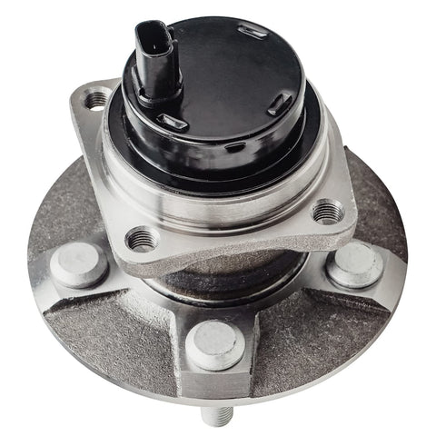 Close-up of Pair Rear Wheel Bearing Hubs Assembly For 2003-2008 Toyota Corolla Matrix Pontiac Vibe 2004-2009 Prius