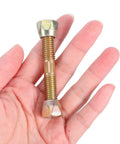 Heavy Duty Hanging Chair Hardware Kit With Swivel Bracket Bolts for Hammock Chair Installation, metal bolt held in hand