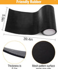 Oversized Non Slip Furniture Pads For Hardwood Floors 39.4 By 5.9 Inches Cuttable Self Adhesive Peel And Stick Floor Protectors
