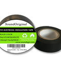 10 Pack Black Electrical Tape 0.7 Inch By 30 Feet UL Listed 600V Flame Retardant with label and packaging