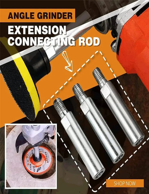 Three Piece Angle Grinder Extension Shaft Set With M10 Thread Holes 60mm Length Beef Up Your Grinder Setup With Pressure Plates