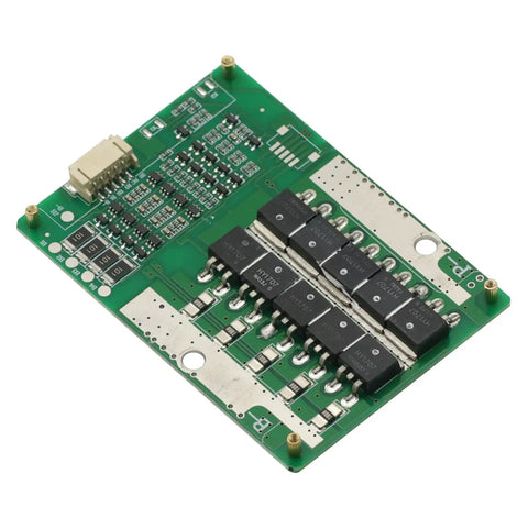 Solid 4S 12V LiFePO4 Battery Protection Board With Balanced Charging Slings Up To 800A Surges Like A Boss For Cars Motorcycles And Arduino Builds sets easy and runs flawless daily, top view of circuit board.