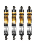 Beefy Aluminum Threaded Shock Absorbers Oil Dampers 4Pcs Set For 1/12 Mini Crawler And 1/18 RC Crawler Cars TRX4M TRX4MT Upgrade Parts