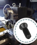 Premium M3.5 X 10 Millimeter Torx Drive Screws For CNC Lathe Tool Holders And Carbide Inserts in black coating and solid steel.