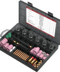 TIG Welding Torch Accessories Must-Have All-In-One 71-Piece Kit With Alumina Nozzles, Collets, Stubby Gas Lens, and Glass Cups