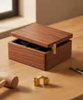 Wooden box with Hidden Barrel Hinge With Gold Finish Brass Hardware For Flip Top Lids And Furniture Doors Inside Mounted 180 Degree Pivot
