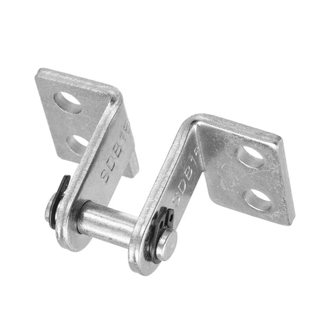 Air Cylinder Rod Clevis Mounting Bracket For 16mm Bore MA Mal Pneumatic Parts 4 Bolt Hole Mounts beefy steel set of 2