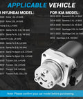 Straight Swap Rear Axle Differential Actuator Motor For Hyundai Santa Fe Tucson Kia Sorento Sportage installation guide.
