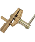 800A Brass Welding Ground Clamp With Rubber Sleeve, 35mm Opening For Top Notch Electrical Conductivity, Compatible with argon arc.