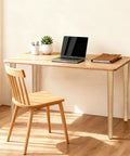 Straight Up Solid 28 Inch Rubber Wood Table Legs Built Tough As Nails For Dining Tables Home Desks And Kitchen Islands, smooth finish and laptop setup.