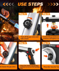 Use steps for Propane Torch Gun With Adjustable Flame And Safety Lock For BBQ Grilling Camping And Searing Steaks Delivers 3272F High Heat For Charcoal Lighting Outdoor Cooking And More