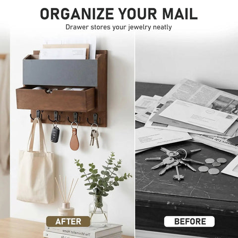 Efficient Mail Sorting Organizer For Office And School Keeps Your Desk Tidy And Mess Free With Durable Multi Compartment Design