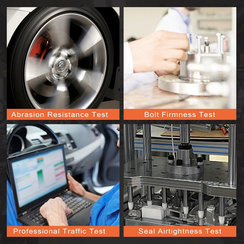 Abrasion resistance, bolt firmness, traffic, and seal airtightness tests for rear wheel bearing and hub assembly for Hyundai Santa Fe 2001-2006 FWD with five lug 4 wheel ABS high quality replacement wheel hub kit for smooth ride and quiet operation