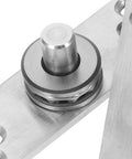 Two Pack Heavy Duty 360 Degree Stainless Steel Hidden Pivot Door Hinges For Concealed Floor To Ceiling Mount Moisture Resistant Durable Door Hardware For Humid Environments And High Traffic Doors close-up