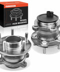 Rear Wheel Bearing And Hub Assembly Pair For Ford Transit Connect 2014 2015 2016 2017 2018 5 Lug Heavy Duty Replacement