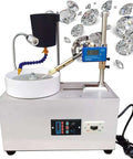 Top Shelf Gem Faceting Machine Featuring Dead Quiet 180W Motor With Smooth Variable Speed Control and Dead Nuts Accurate Digital Angle Display.