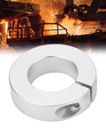 Four Pieces One Inch Bore Aluminum Alloy Split Shaft Fixing Collar Screw Clamping Collar Kit, white split clamp collar