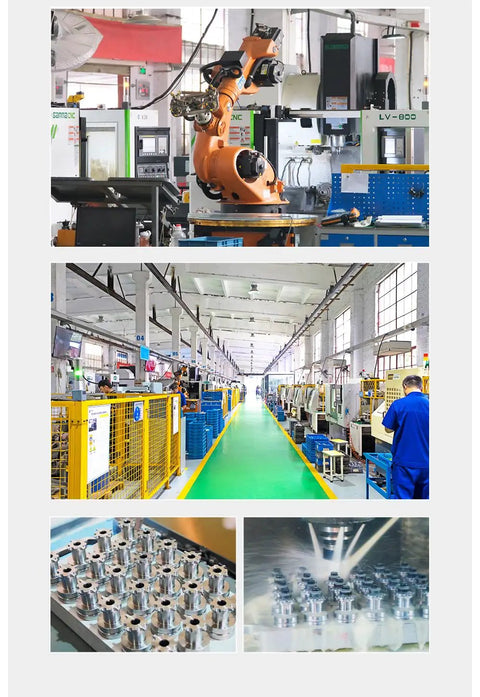 Precision Spindle Pull Claw With 90 Degree Pull Stud One Piece Design For CNC Tool Changer seen in machine shop setup.
