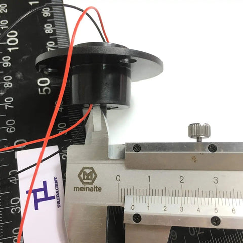 Hollow Slip Ring Rotary Electrical Connector For Two Four Six Twelve Channel Systems With Five Millimeter Inner Hole And Twenty Two Millimeter Outer Diameter Two Amp Gold Contact Points Low Torque Data Bus Ready Must Have For Civil And Commercial Use, measured with calipers