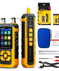 All In One Network Cable Tester With Optical Power Meter And VFL For Tech Pros, Nine Core Functions Like Cable Continuity, Length Measurement, POE Power Testing, Cable Scanning, Port Flashing, NVC Functionality And More.