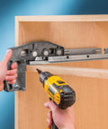 Blum Tandem Undermount Drawer Slide Jig for quick, precise cabinet installations with earth magnets and foamed nylon body.