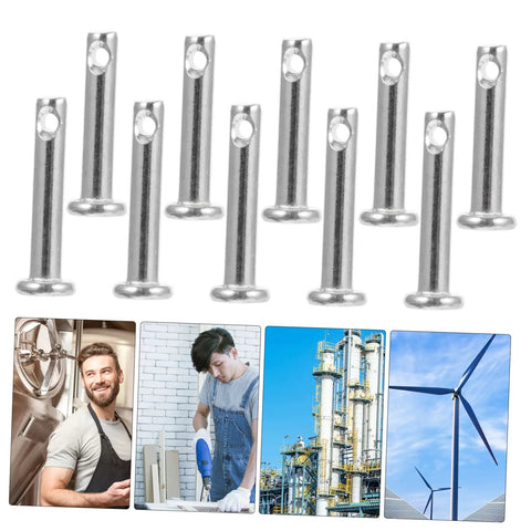Stainless Steel Clevis Pin Kit, 20 Piece Flat Single Hole Pins For Locating And Fixin Up Machinery, Furniture, And Diy Projects, Durable 304