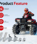 Rear Brake Adjuster Hardware Kit With Adjusting Nut For FourTrax Rancher Foreman Recon TRX ATV Models feature details