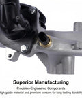 Direct Fit Water Pump Assembly For Chevy Silverado GMC Sierra Cadillac Escalade Tahoe Suburban Yukon 4.3L 5.3L 6.2L Engine close-up of components