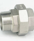 One And A Half Inch BSP Female To Male 304 Stainless Socket Union Pipe Fitting Connector For Plumbing side view