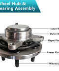 2 Pack Front Wheel Bearing Hub Assembly 515176 Fits Ford F150 2018 2019 2020 F150 RWD 6 Lug Ford Expedition 2018 2019 2020